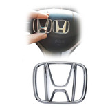 Emblema Volante Cromado Honda Civic Accord Fit City Hrv