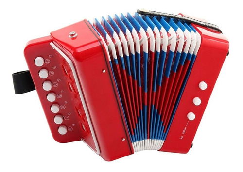 Mega Acordeon Para Niños Niñas D Boton Vallenato + Regalo!