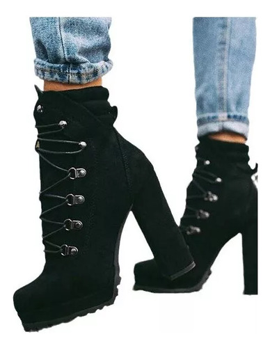 Botas De Salto Alto Tamanho Plus Size 2024