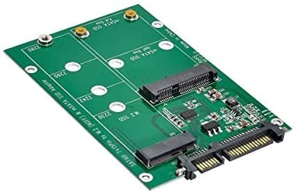 Adaptador Pcba Nfhk Mini Pci- E 2 En 1 Ssd A Sata 3.0 -verde