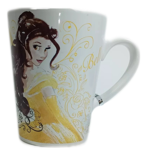 Tazón Mug Disney Bella Original Importado 350 Cc