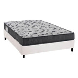 Cama Box Casal: Colchão Anatômico Ortobom D33/ep Fort Tech 