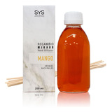 Difusor Mikado Recambio 200ml Mango + Juego De Varillas Sys