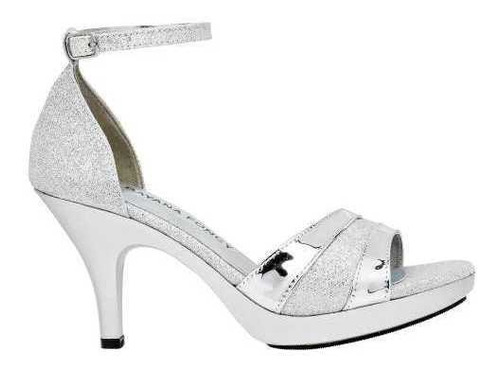 Zapatilla De Mujer Plata 069-829