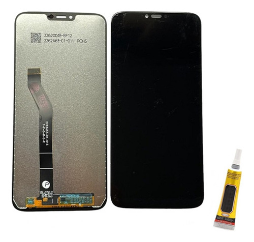 Touch Frontal Display Lcd Para Moto G7 Power Xt1955 + Cola