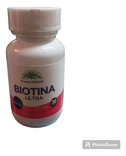 Biotina Ultra 30 Caps. Fortalecer El Cabello  100% Natural