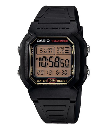 Reloj Casio W800hm Cronómetro Resistente Agua 100m Envio Hoy