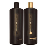  Wella Prof Sebastian Dark Oil Shampoo + Condicionador 1litr