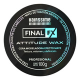 Cera Hairssime Final Fx Attitude Wax 100g