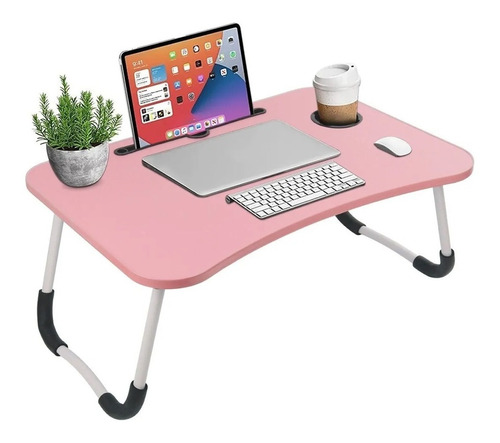 Mesa Plegable Portátil Para Laptop/cama Multiusos Escritorio