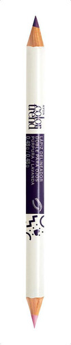 Avon Color Trend Lapiz Delineador Dual Para Ojos Color Violeta / Lavanda Efecto Mate