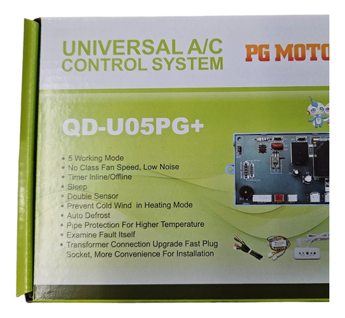 Plaqueta Universal + Control Remoto Split Qd U05 X Pulso