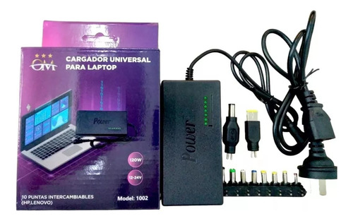 Cargador Universal Notebook Pc Om-1002 120w - Frane