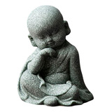 Mini Estatueta De Monge, Estátua De Buda, Meditando