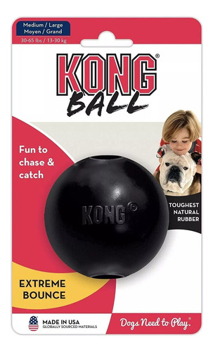 Pelota Kong Extreme Ultra Resistente Perro - Talla M/ L