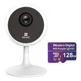 Mini Cámara Wifi 1080p 2mp Audio 2 Vías 106° Ezviz 128gb C1c