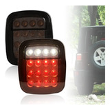 Juego Faro Traseros Full Led Jeep Willys Ika Trailer Rodante