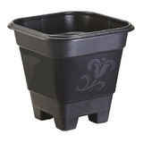 Vaso Quadr Preto 12,5 Lts