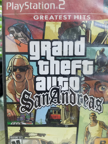 Grand Theft Auto San Andreas Para Ps2 Fisico Original 