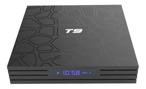 Tv Box Nunduva T9 Estándar 4k 32gb Negro Con 4gb De Memoria Ram