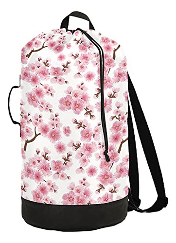 Bolsa De Lavandería Cherry Blossom, Mochila Grande Y Resiste