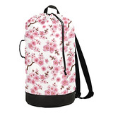 Bolsa De Lavandería Cherry Blossom, Mochila Grande Y Resiste