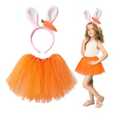 Disfraz De Conejo De Pascua Para Niña, Bonitas Orejas De Con