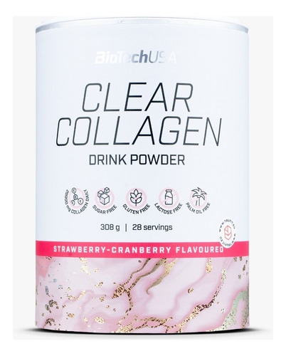 Colageno Clear Collagen 308g 28 Servicios Biotechusa