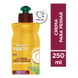 Crema Para Peinar Garnier Fructis Liso Coco X 250 Ml