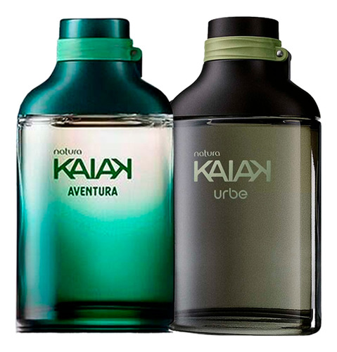 2x Perfumes Kaiak Aventura + Kaiak Urbe Natura 100ml Cada