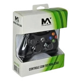 Controle Compatível Para Xbox360 C/fio 2m Maxmidia