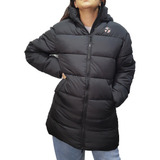 Topper Campera Mujer - Puffer Long Ii Blck