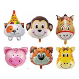 Set Globos Animalitos Selva Medianos X50 Precio Por Mayor