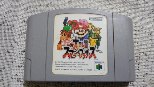 Nintendo 64 Súper Smashbros Melee Japonés Original