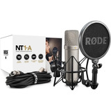 Rode Nt1-a Micrófono Condenser Kit Antipop + Soporte + Cable