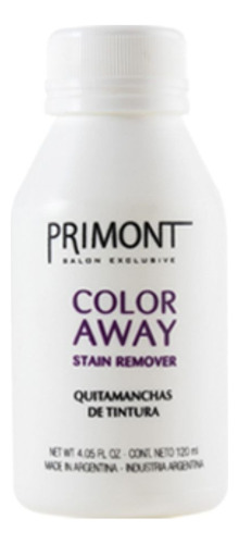 Primont Color Away Quitamanchas De Tintura Removedor X 120ml