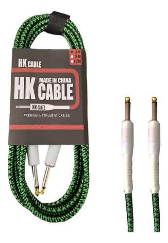 Cable Plug Plug P/instrumento Mayado 3 Metros Lc30
