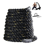 Cuerda De Azote Crossfit 6metros Battle Rope Gym Tapout