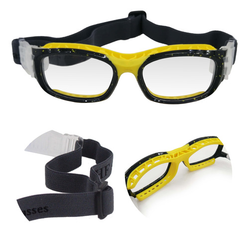 Óculos Esporte Proteção Aceita Grau Futebol Basquete Top