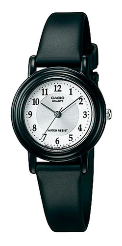 Reloj Casio Para Mujer Dama Original Elegant Clasi Lq139 1b Color De La Malla Negro Color Del Bisel Negro Color Del Fondo Blanco
