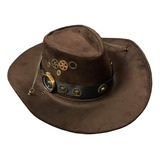 Steampunk Cosplay Gears Sombreros De Vaquero Mujeres Hombres