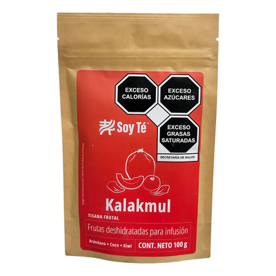 Tisana Frutal Soy Té Kalakmúl Arándano Coco Kiwi Antioxidante | Meses sin interés