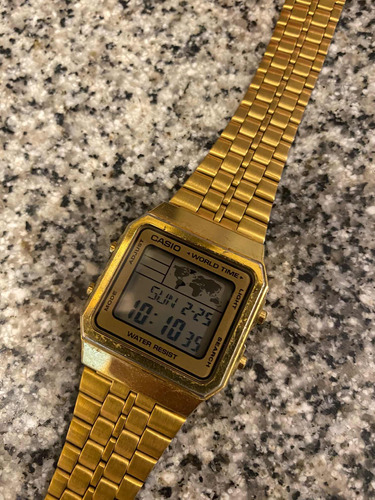 Reloj Casio Dorado Vintage A500wga