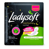 Toallas Femeninas  Nor.noctur. 8 Un Ladysoft T.femeninas /