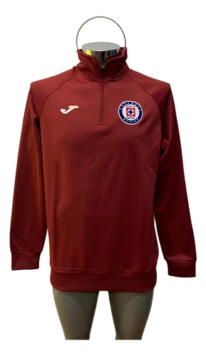 Sudadera Ligera Original Joma Cruz Azul Maquina Celeste Vino