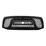 Parrilla Dodge Ram 1500 Negro Luz Led Ambar 2006-2008