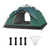 Carpa De 4 Personas De Armado Automático Rápido Y Fácil 2x2m