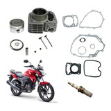 Kit Cilindro Empaques Valvulas Bujia Honda Invicta 150 Oem