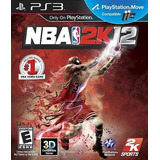 Jogo Ps3 Nba 2k12 Físico