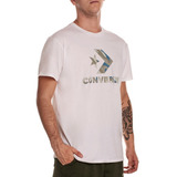 Remera Converse Modelo Camo Tee Blanco Nueva Colección